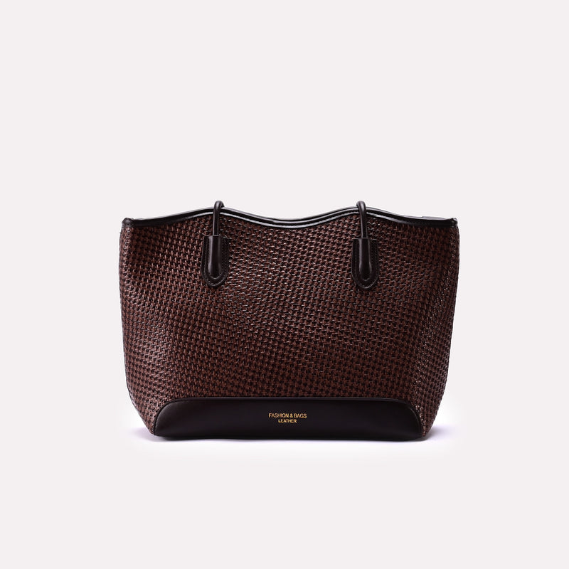 Casual Shoulder Bag Brown 0331717