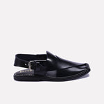 Black Kaptan Peshawari Sandal 0141170