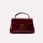 Casual Hand Bags Maroon 0322213