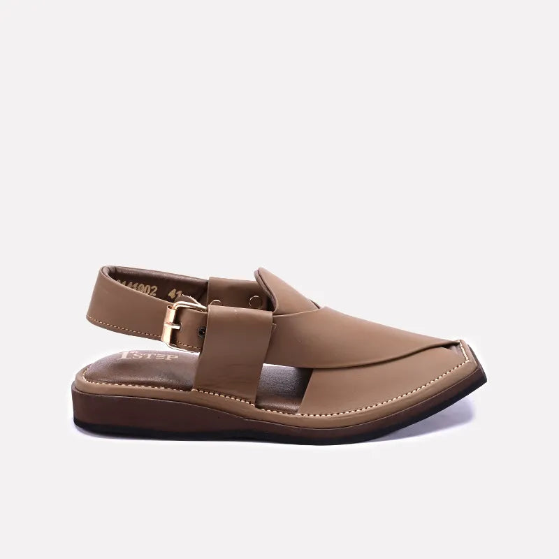 Kaptan Peshawari Sandal  Khaki 0141002