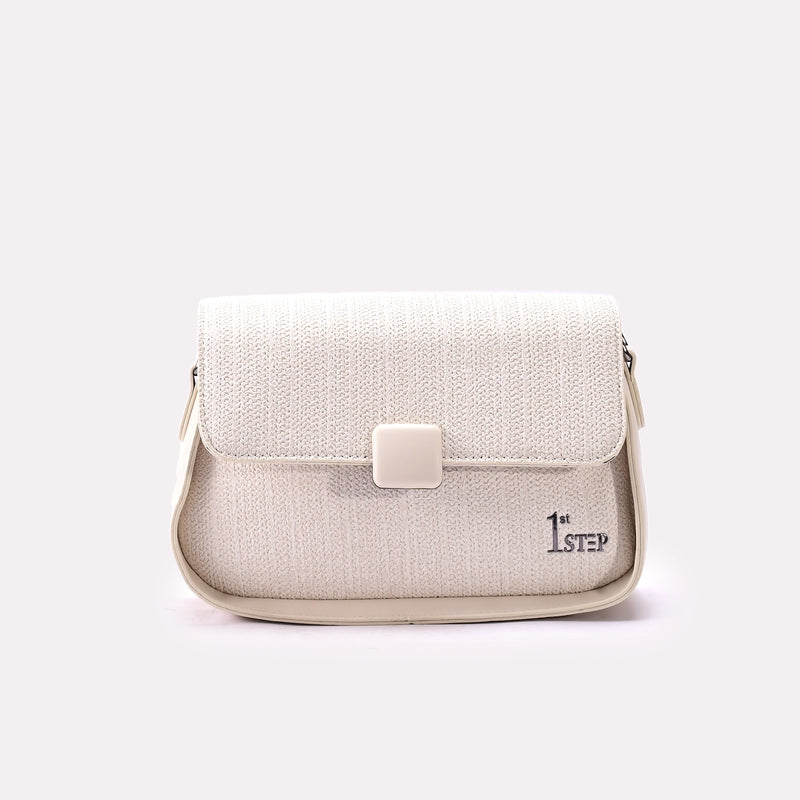 Casual Hand Bag White 0322186