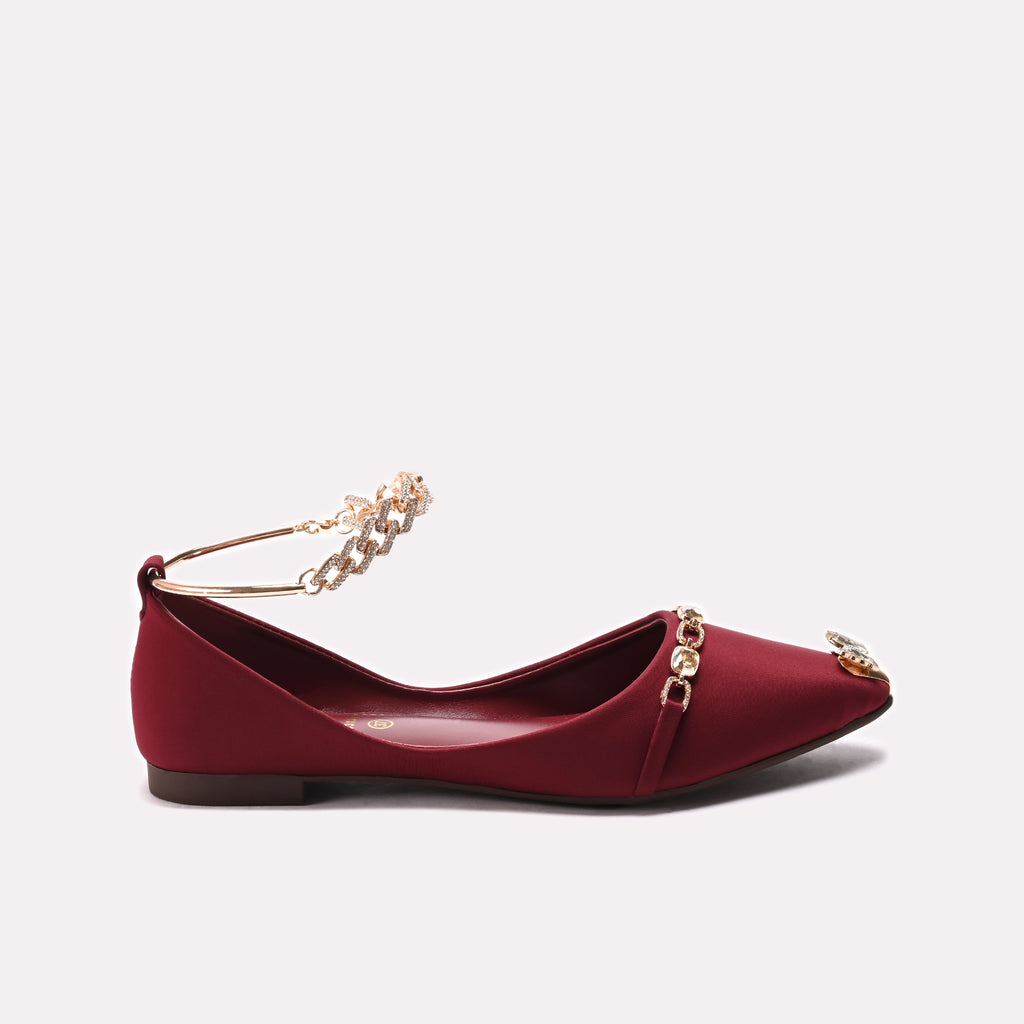 Casual Pumps Maroon 0431502