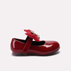 Girl Fancy Pumps Maroon 0710736
