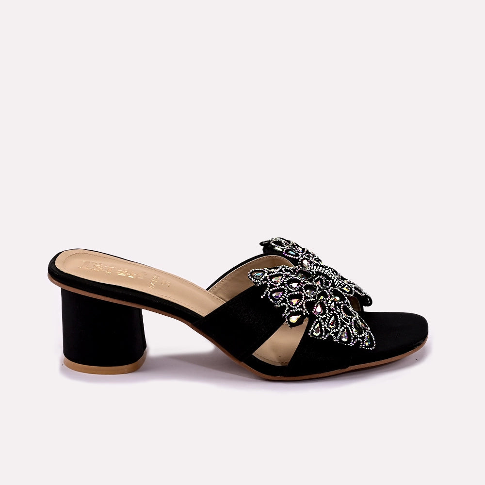 Bridal Slipper Black 0412425