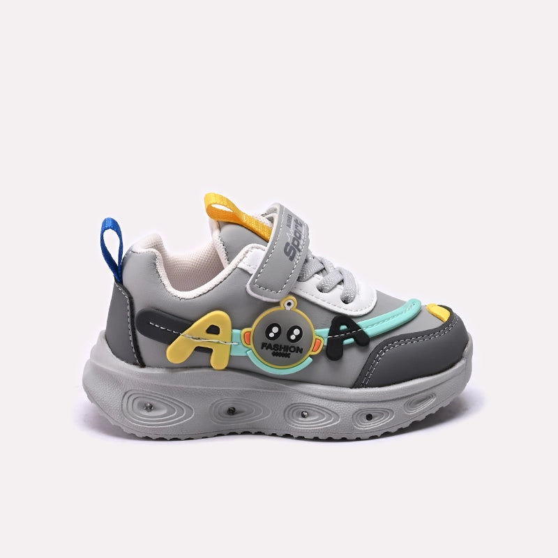 Girl Jogger Shoes Gray 0750592