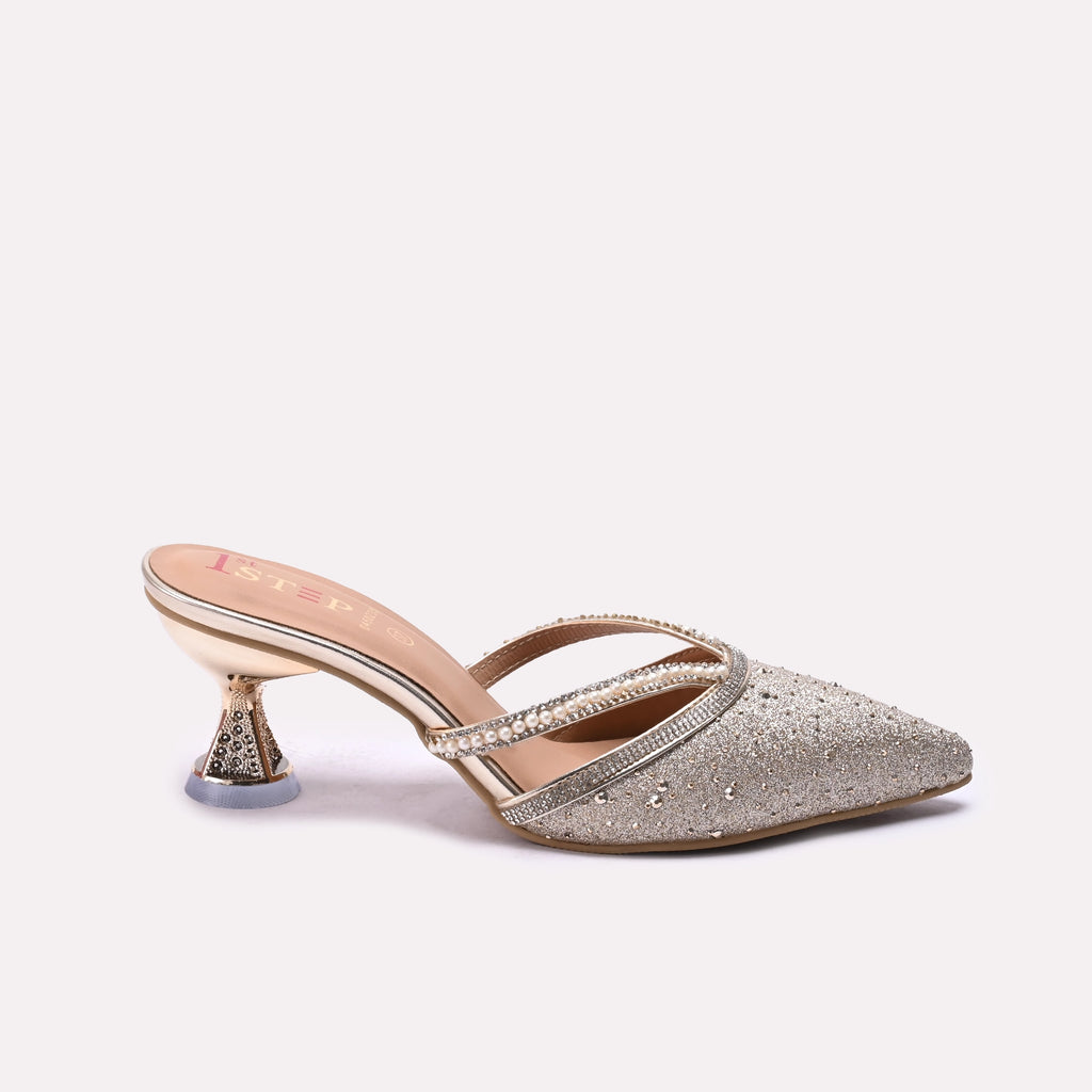 Fancy Court Shoes Golden 0450235