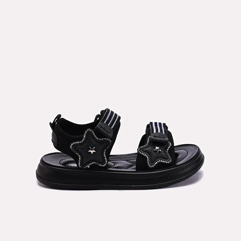 Black Casual Sandal 0721073