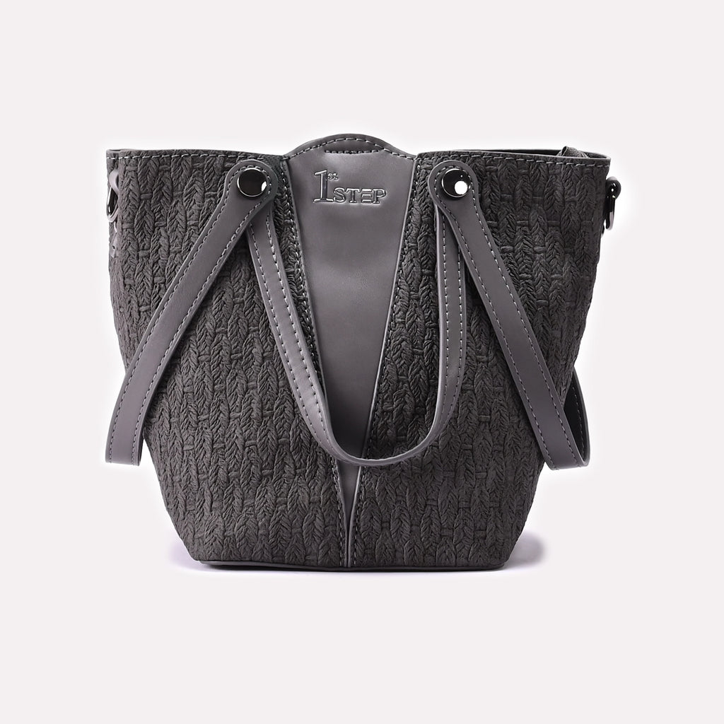 Casual Hand Bag Gray 0322298