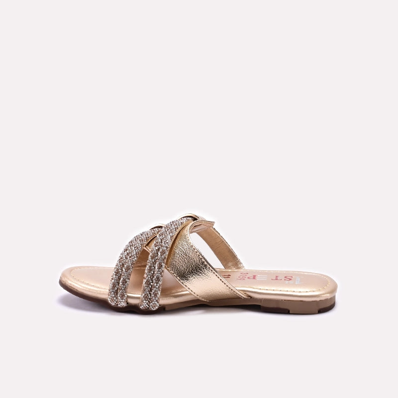 Baby Fancy Slipper Golden 0730395