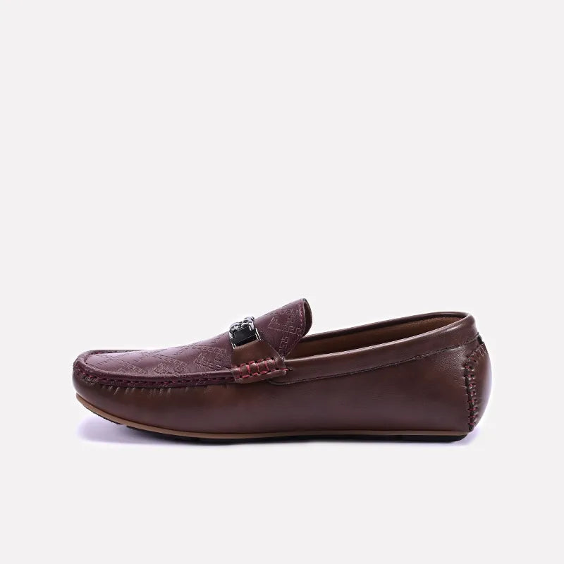 Brown Loafer Shoes 0130944