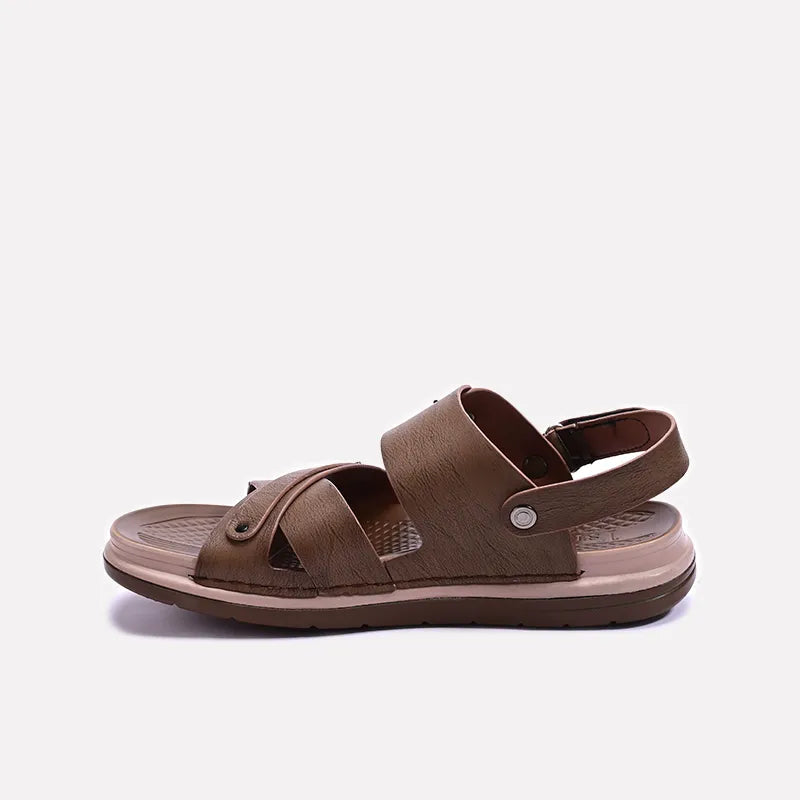Mens Khaki Casual Sandals