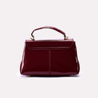 Casual Hand Bags Maroon 0322213