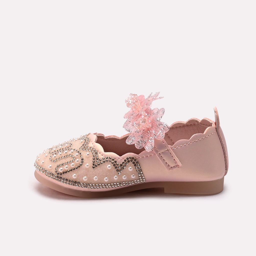 Girl Fancy Pumps Pink 0710727
