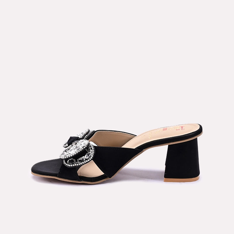 Black Fancy Slippers 0412760