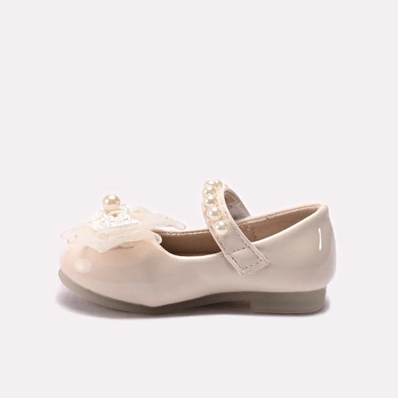 Girl Fancy Pumps Fawn 0710737