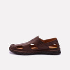 Mens Brown Roman Sandals