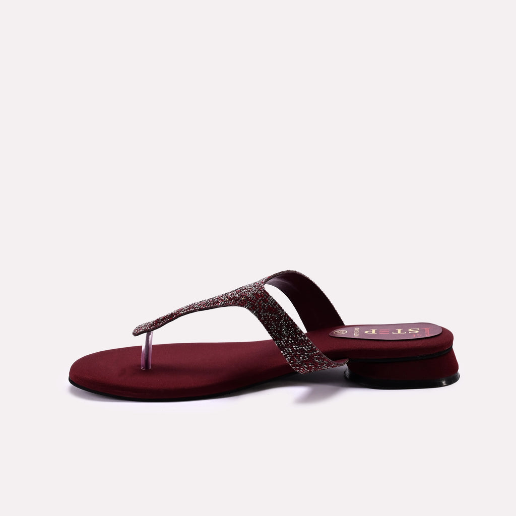 Fancy Slipper Maroon 0413620