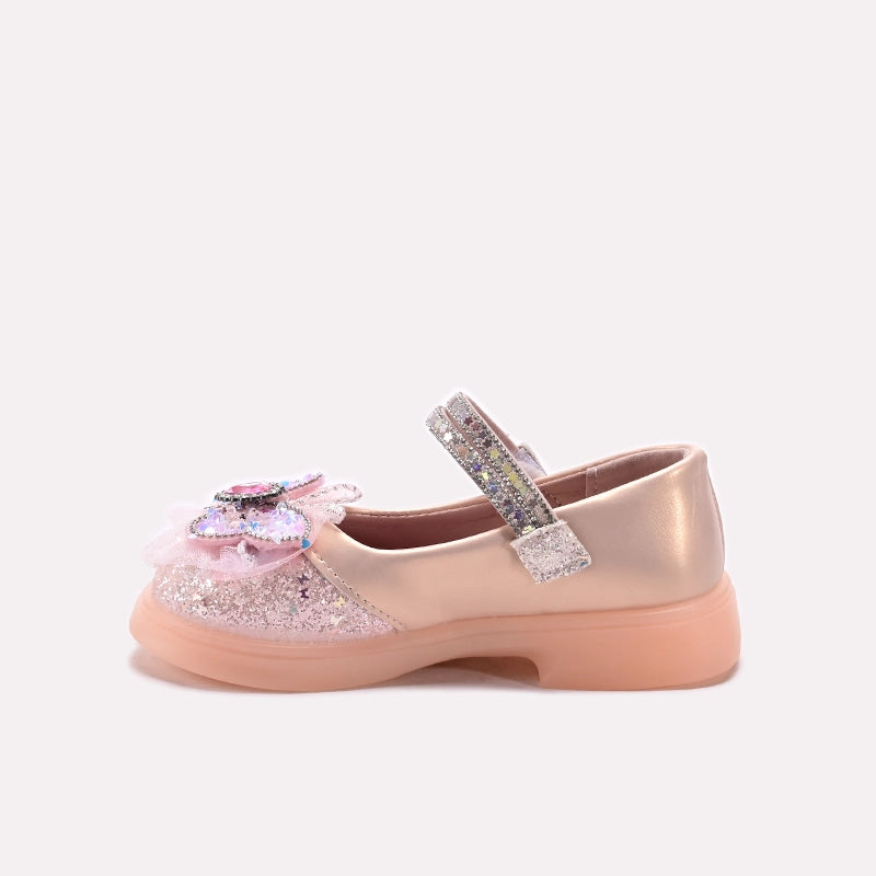 Baby Fancy Pumps  Peach 710601