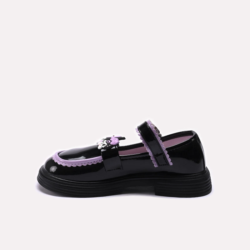 Girl Fancy Pumps Black 0710701