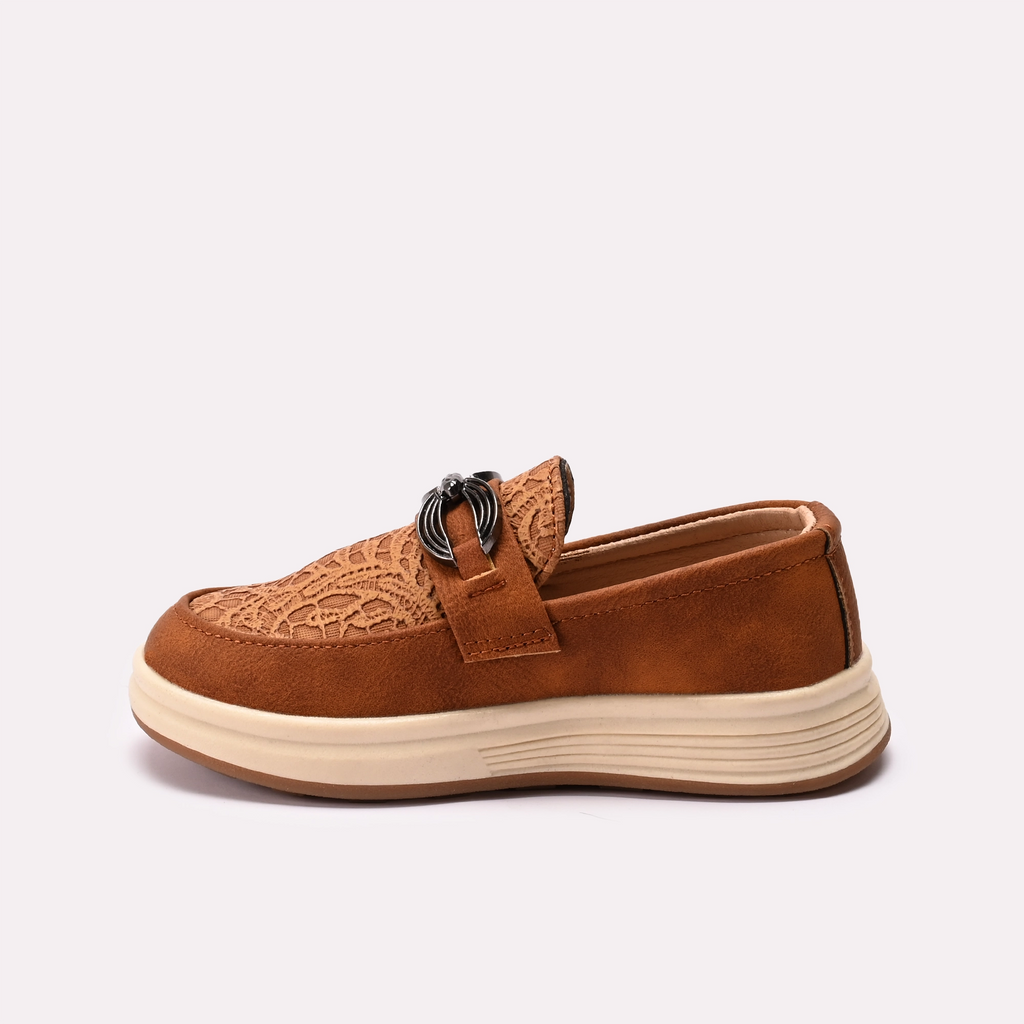 Boy Loafer Shoes Mustard 0640193