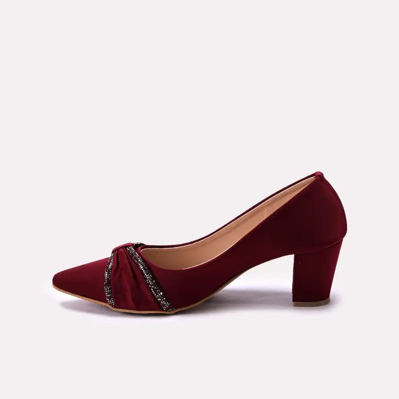 Casual Court Shoes Maroon 0450133