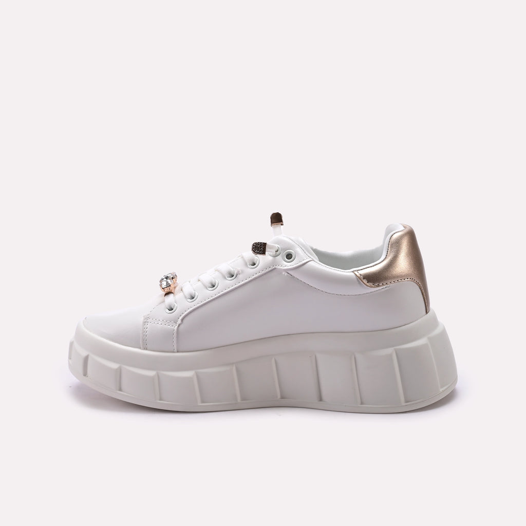 Women Sneaker Shoes Golden 0440935