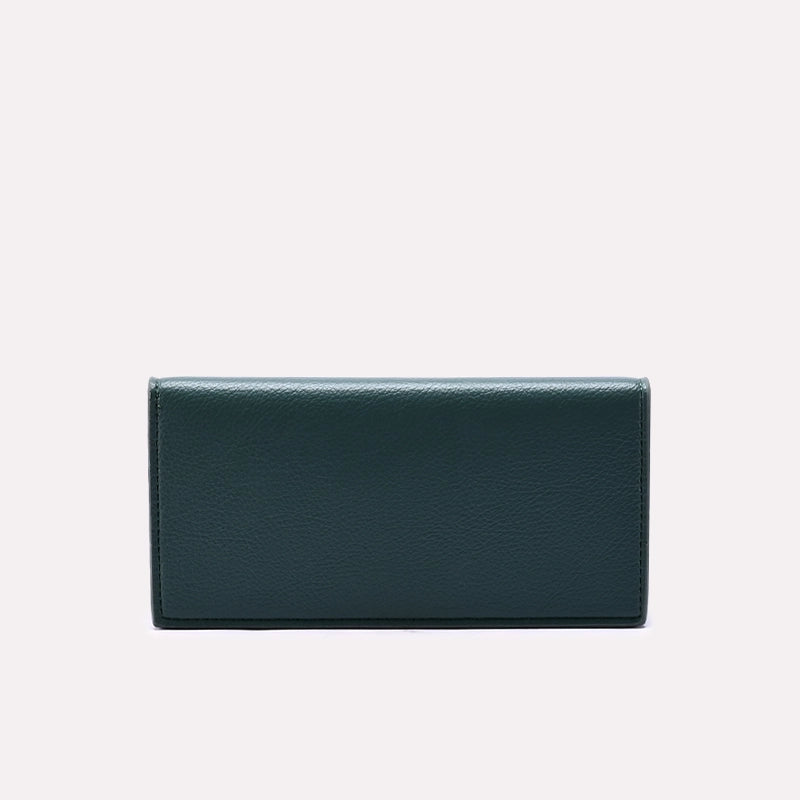 Ladies Casual Wallet Green 0310365