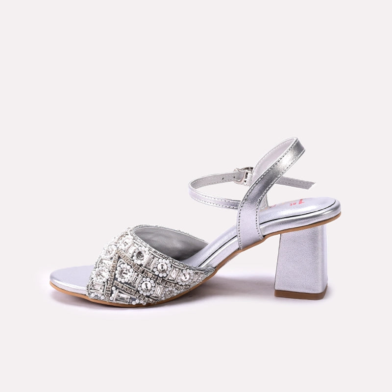 Fancy Sandal Silver 0421658