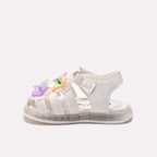 Girl Fancy Sandal White 0721390
