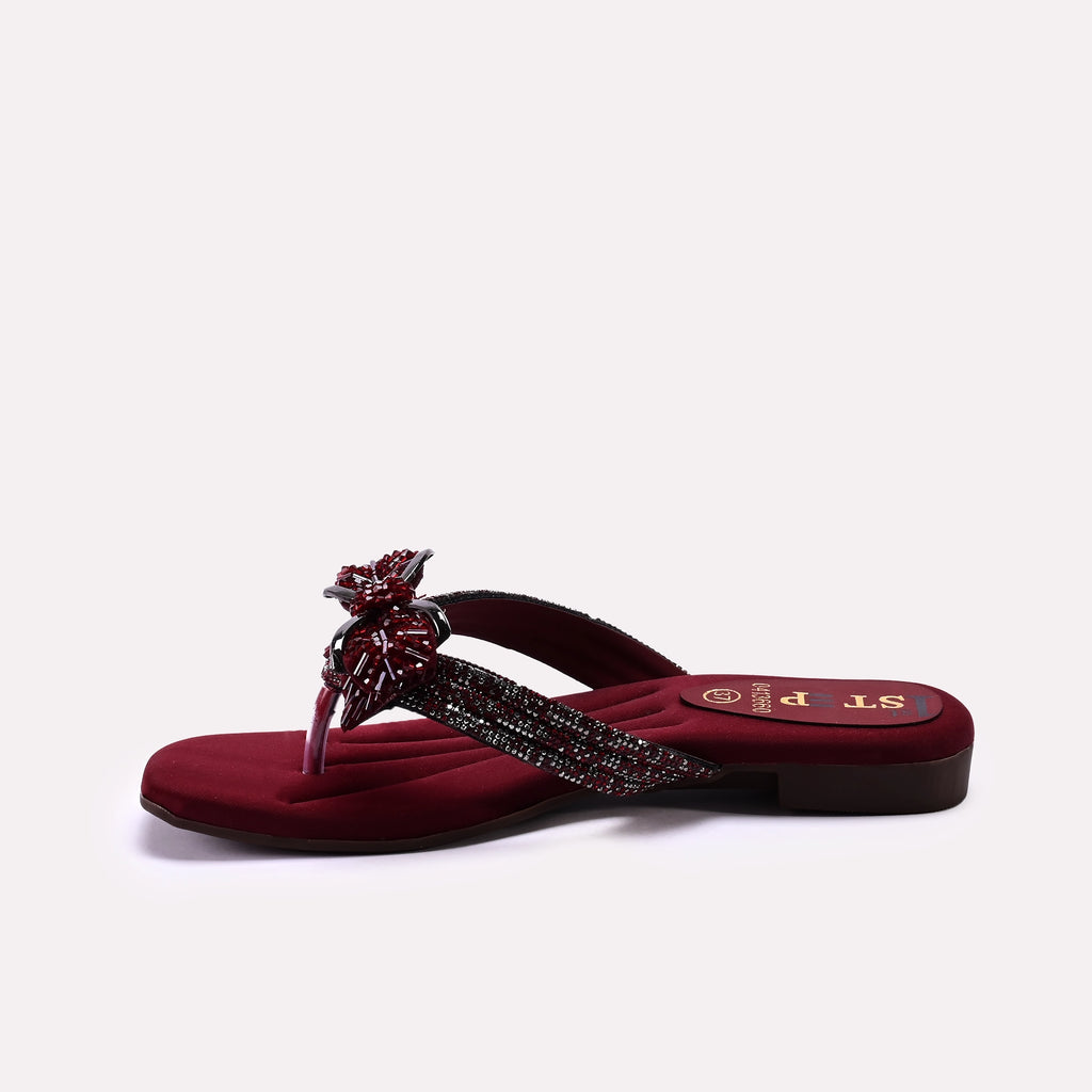 Fancy Slipper Maroon 0413660