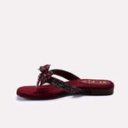 Fancy Slipper Maroon 0413660