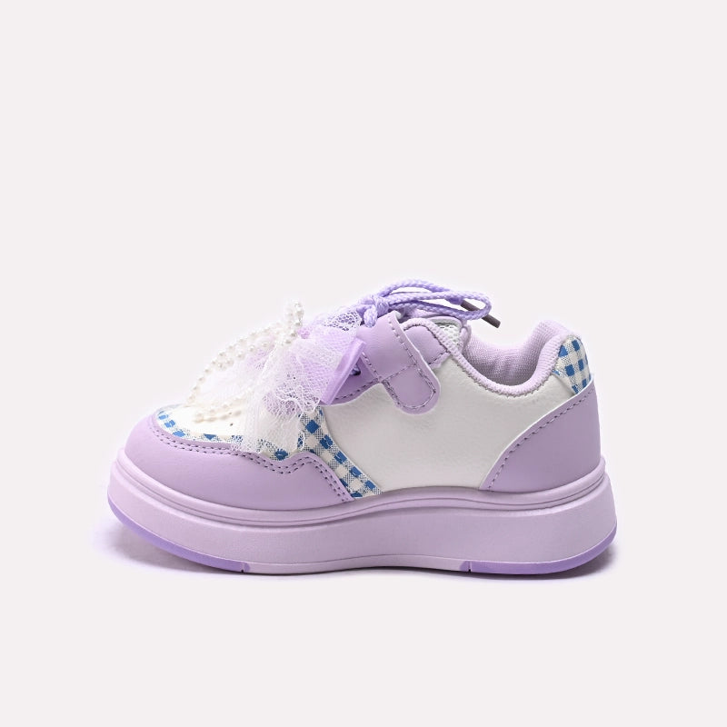 Girl Jogger Shoes Purple 0750586