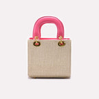Hand Bag Pink 0322307