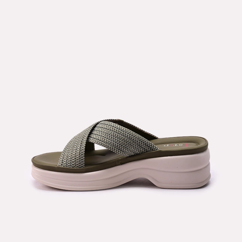 Casual Slipper Green 0413445