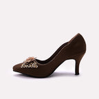 Bridal Court Shoes Brown 0450067