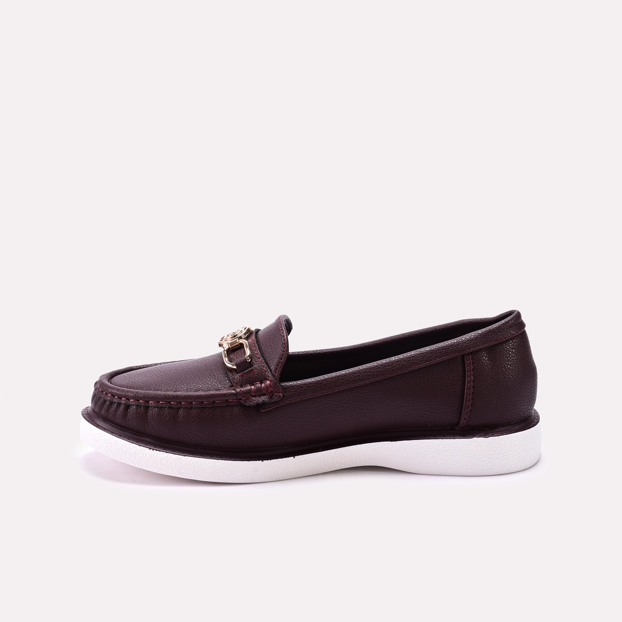 Moccasin Shoes Maroon 0440991