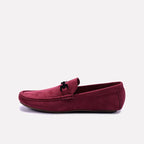 Maroon Loafer Shoes 0130958
