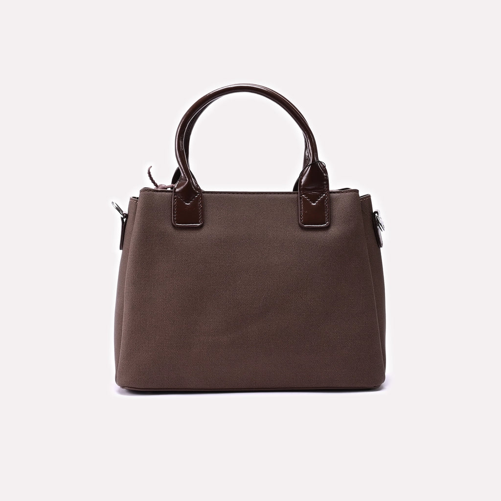 Casual Shoulder Bag Brown 0331764