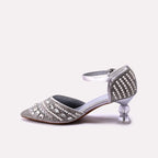 Bridal Court Shoes Silver 0450188