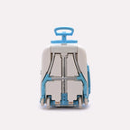 School Trolley Bag Turquoise 0855046