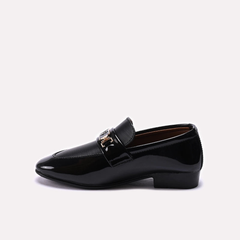 Boy Formal Shoes Black 0610701
