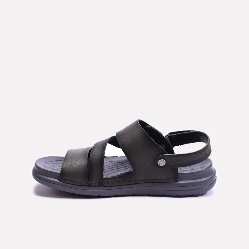 Gray Casual Sandals Men