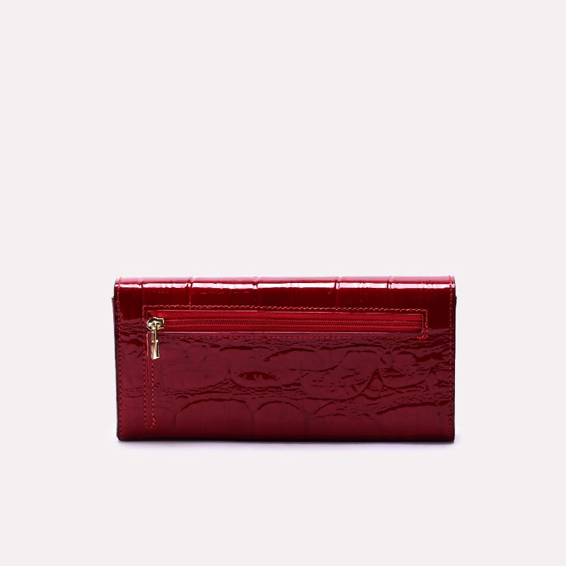 Ladies Casual Wallet Maroon 0310388