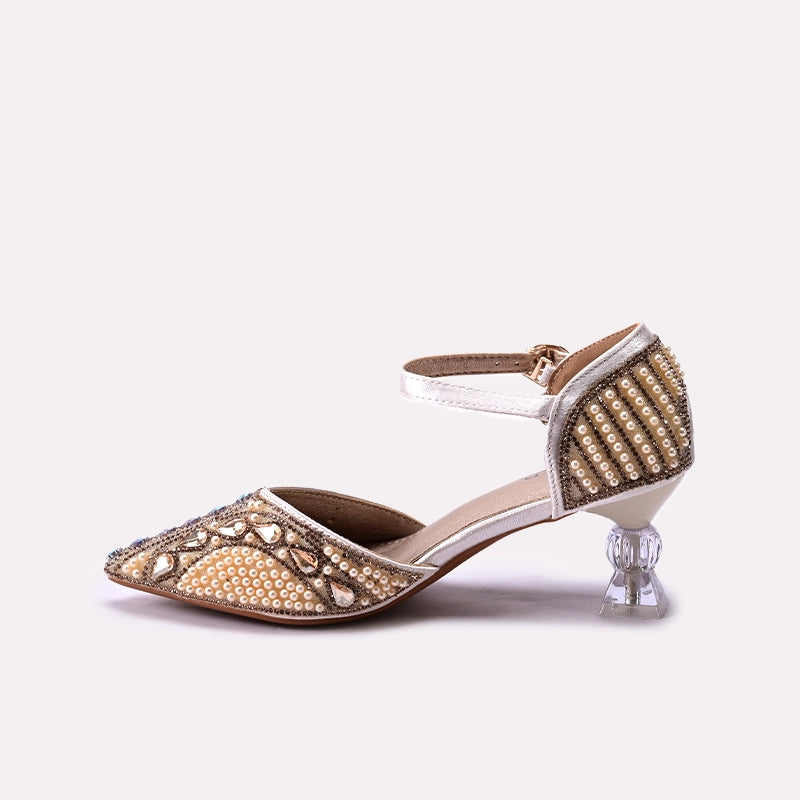 Bridal Court Shoes Golden 0450185