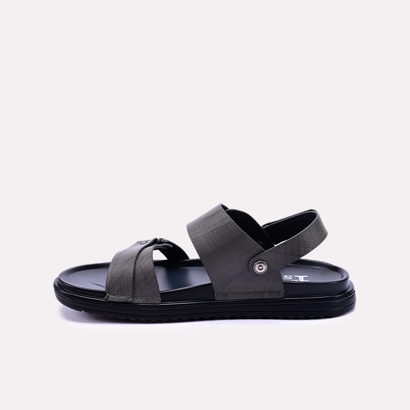 Gray Casual Sandals Men 0141022