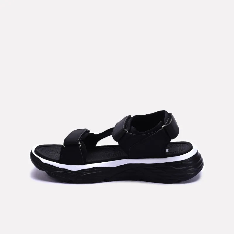 Black Comfy Sports Sandals 0141178