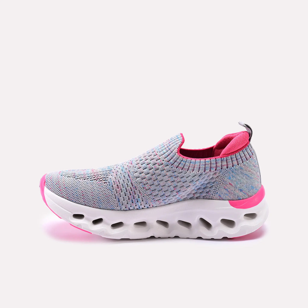 Women Sneaker Shoes Gray 0441005