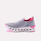 Women Sneaker Shoes Gray 0441005