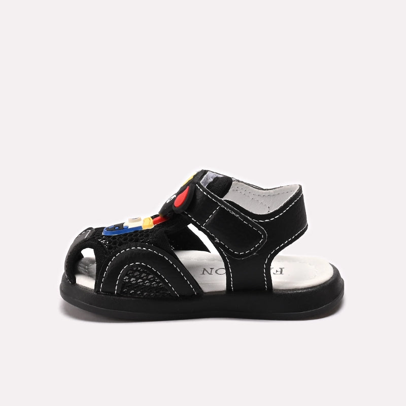 Boy Casual Sandal Black 0621367
