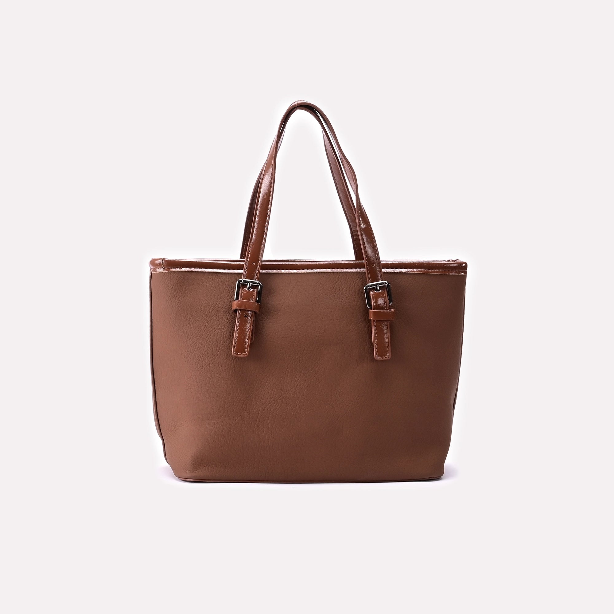 Casual Hand Bag Brown 0322300